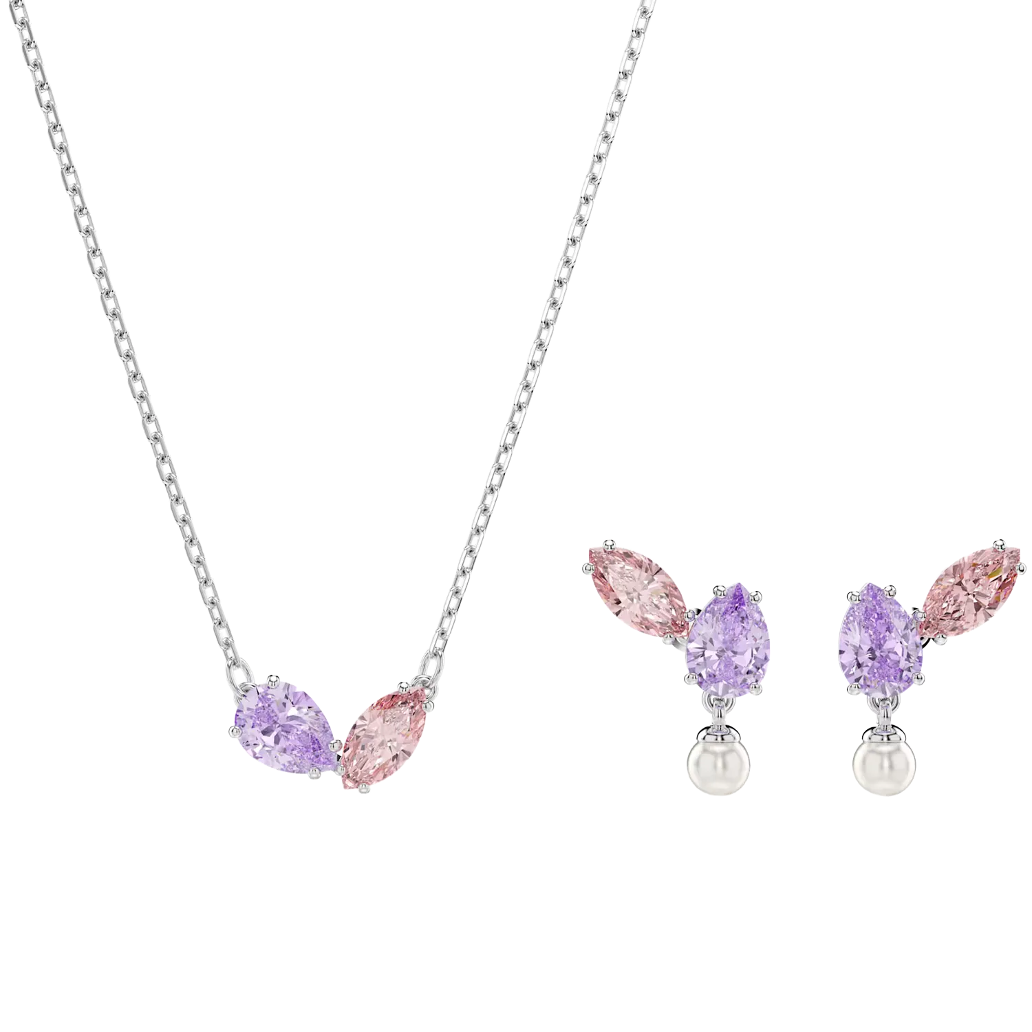 Ariana Grande x Swarovski Set Halskette und Ohrringe