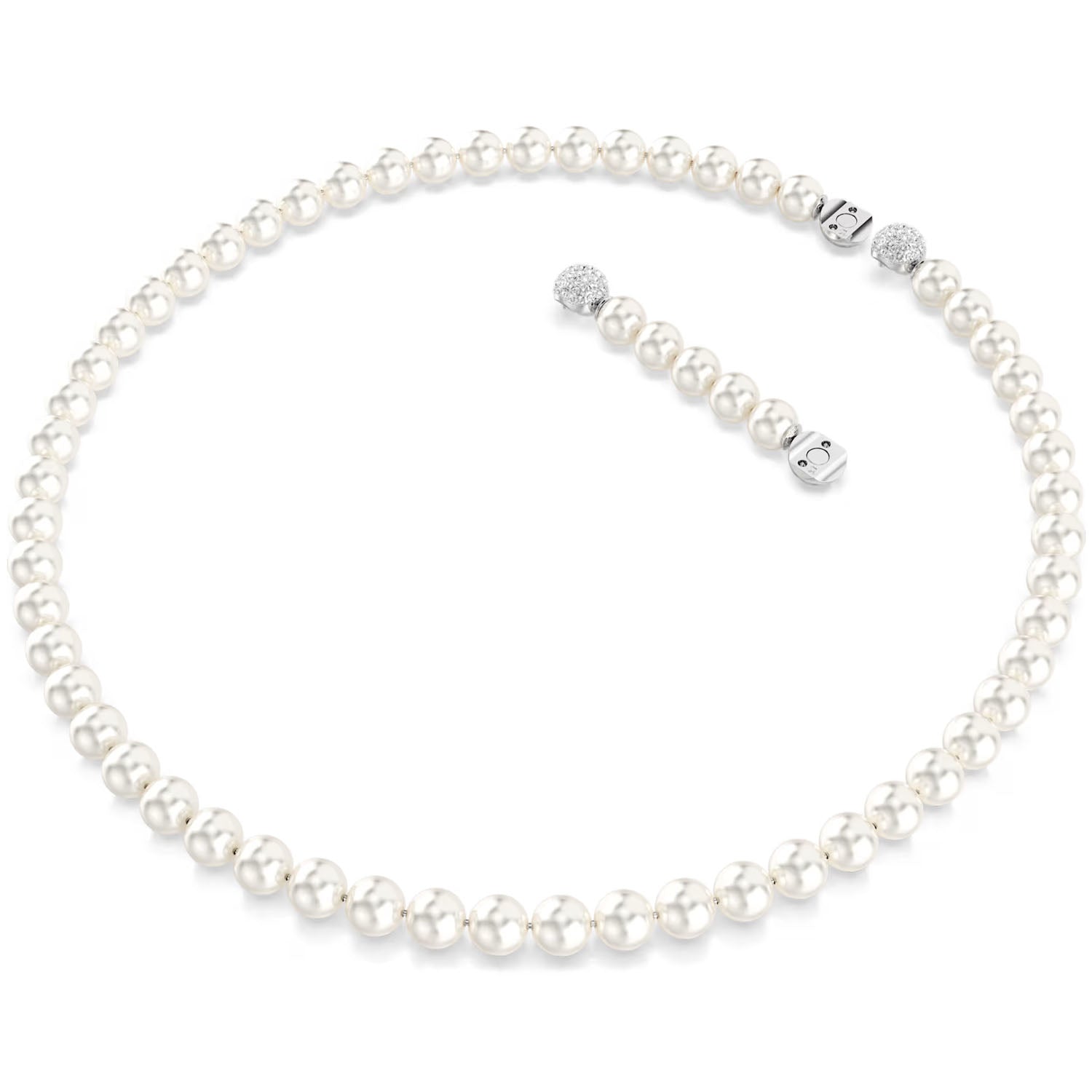 Swarovski Matrix Halskette mit Kristallperlen