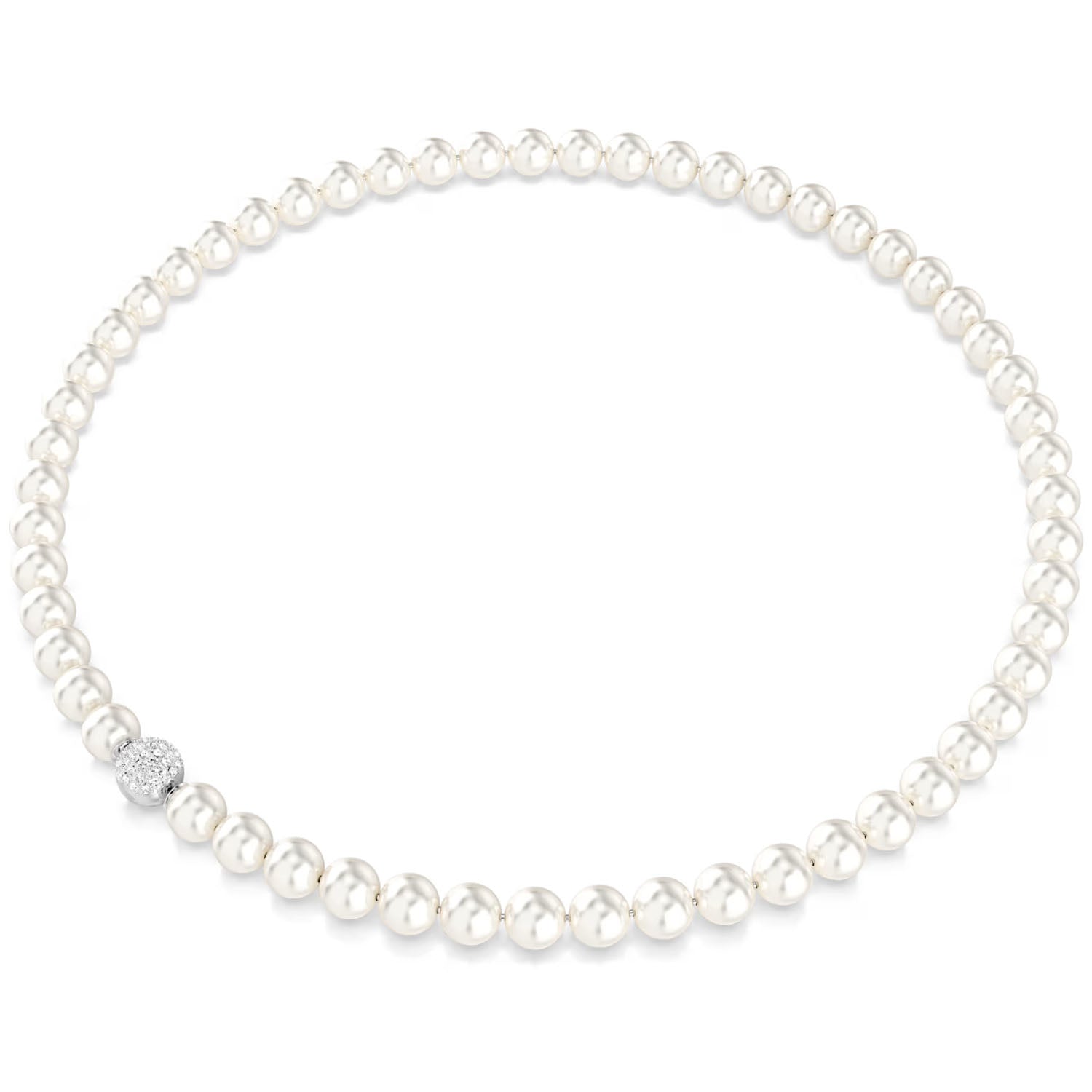 Swarovski Matrix Halskette mit Kristallperlen