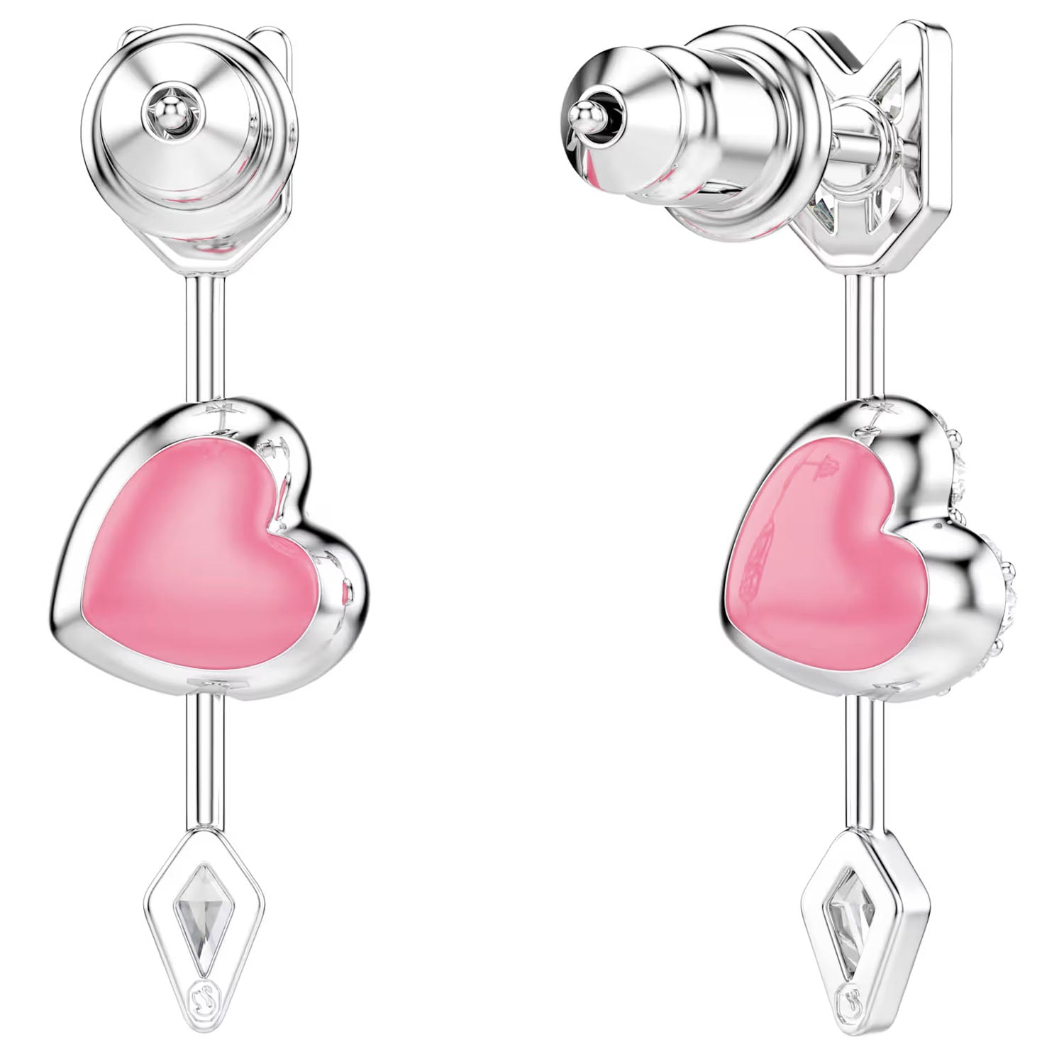 Swarovski Idyllia Drop-Ohrhänger Herz mit Pfeil