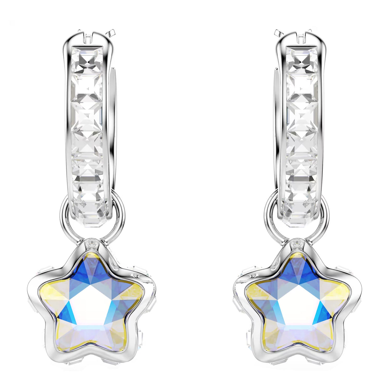 Swarovski Chroma Drop-Ohrhänger Stern