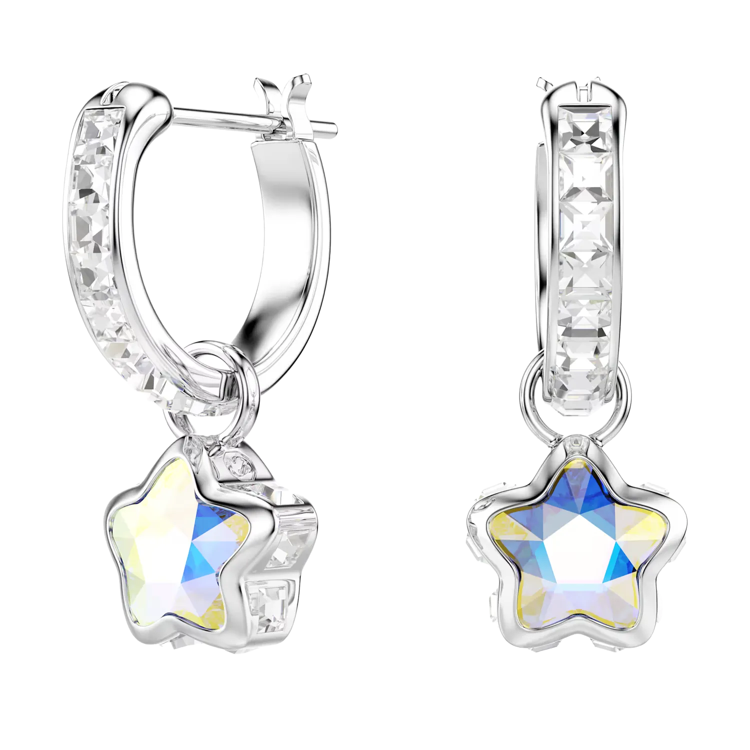 Swarovski Chroma Drop-Ohrhänger Stern