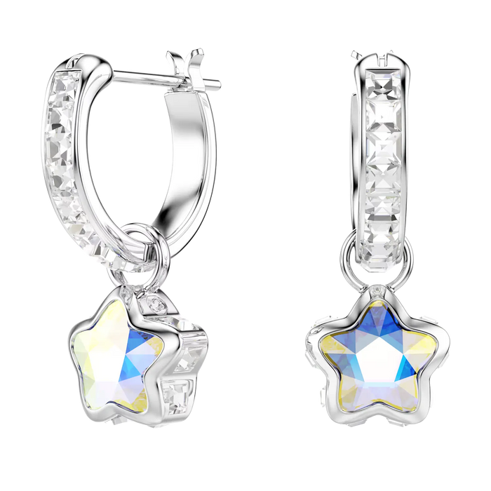Swarovski Chroma Drop-Ohrhänger Stern