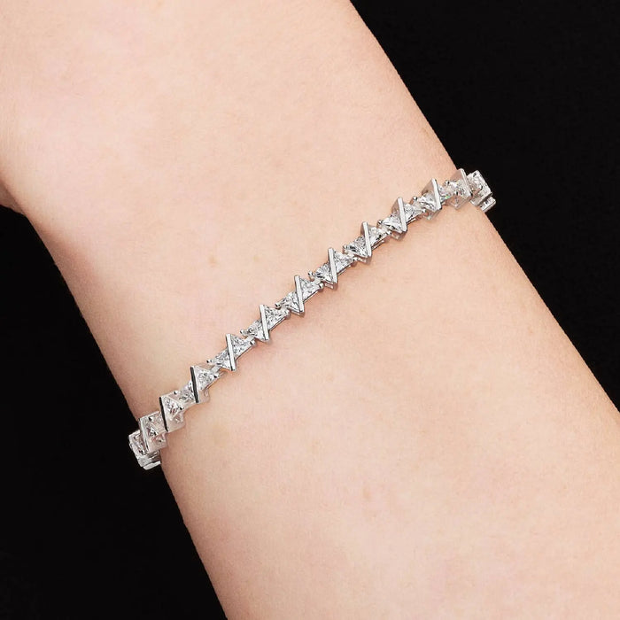 Pandora Funkelndes Dreieck Tennisarmband