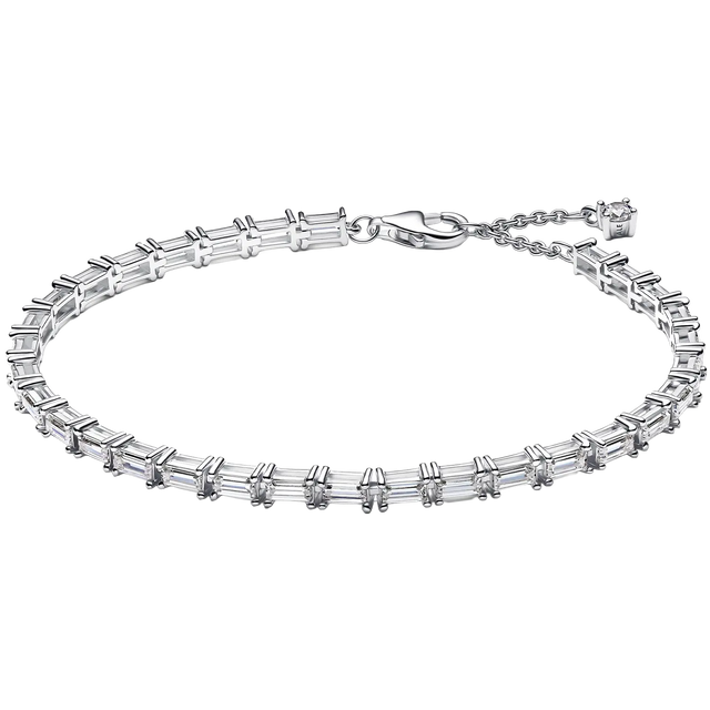 Pandora Funkelndes Baguette Tennisarmband