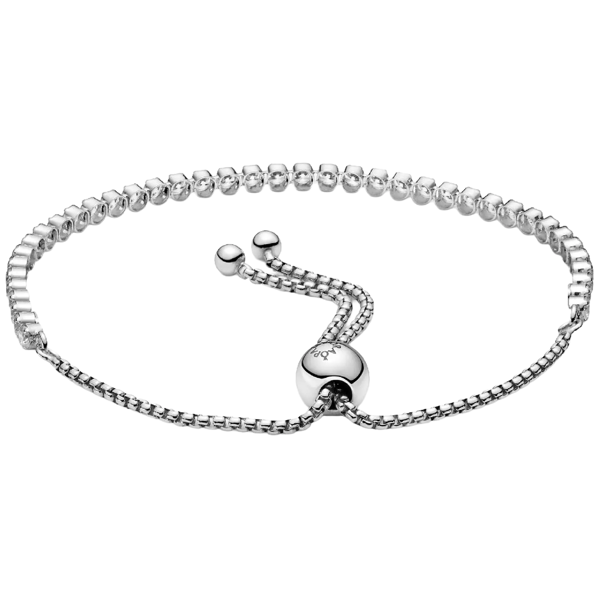 Pandora Funkelndes Schiebe-Tennisarmband