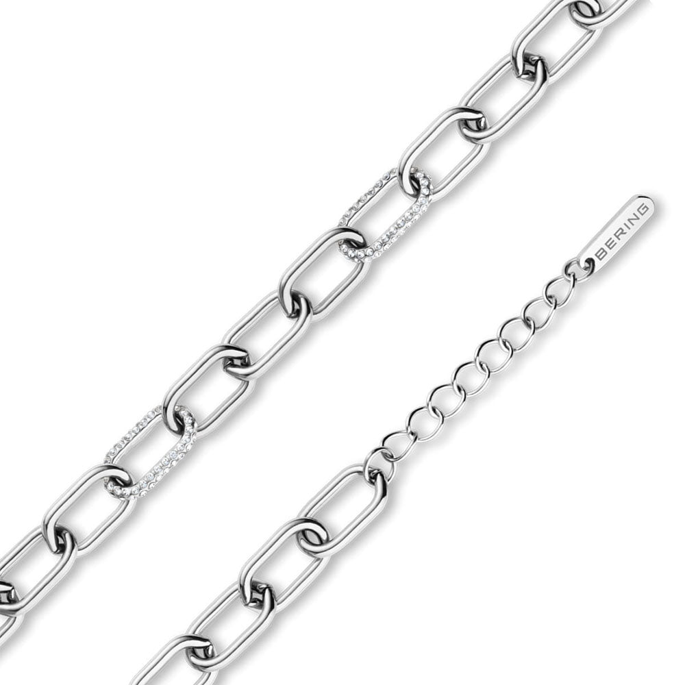 BERING Arctic Symphony Armband silber glänzend