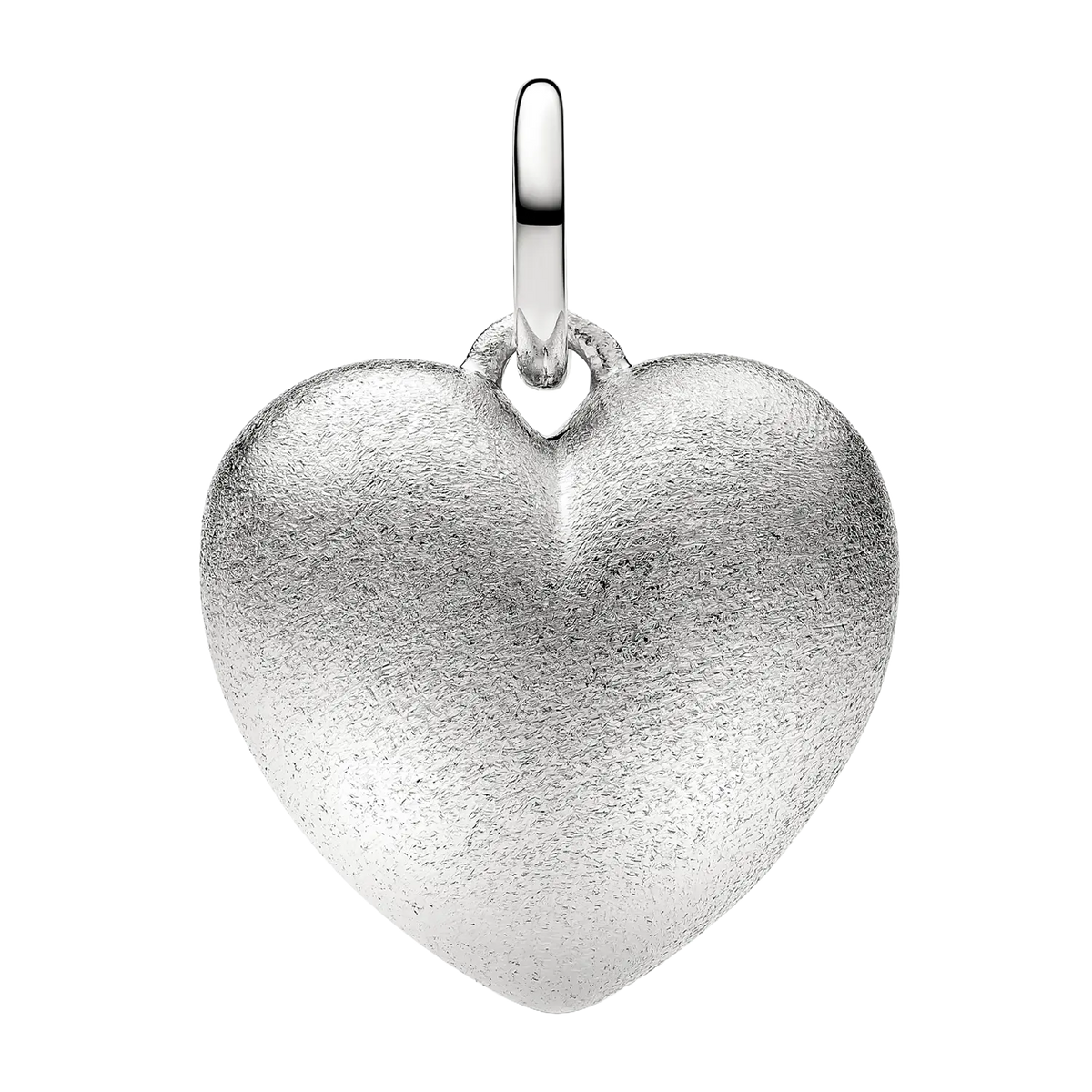 Pandora Moments Mattes Puffy Herz Charm-Anhänger