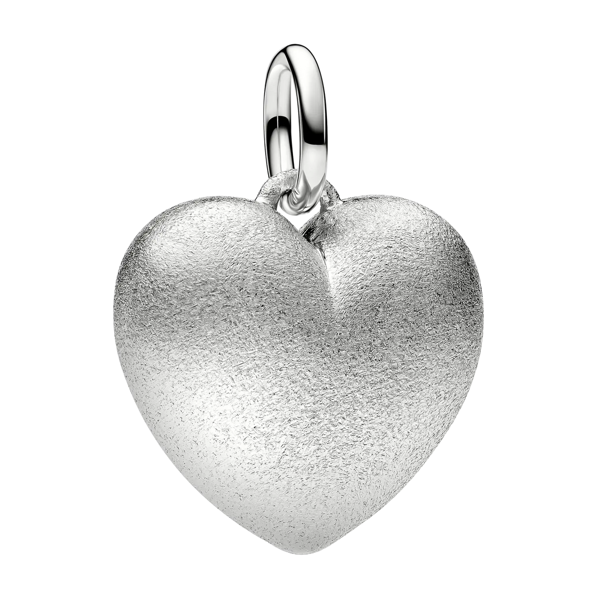 Pandora Moments Mattes Puffy Herz Charm-Anhänger
