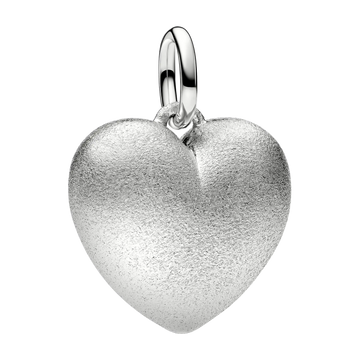 Pandora Moments Mattes Puffy Herz Charm-Anhänger