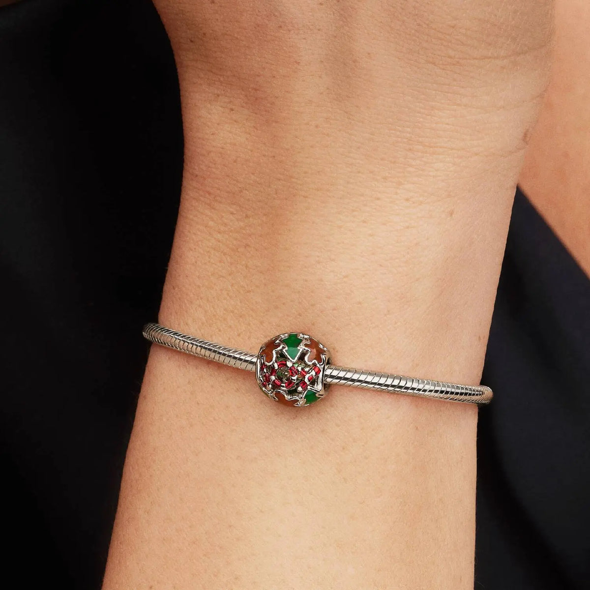 Pandora Moments Weihnachtsfreude Offen gearbeitetes Charm