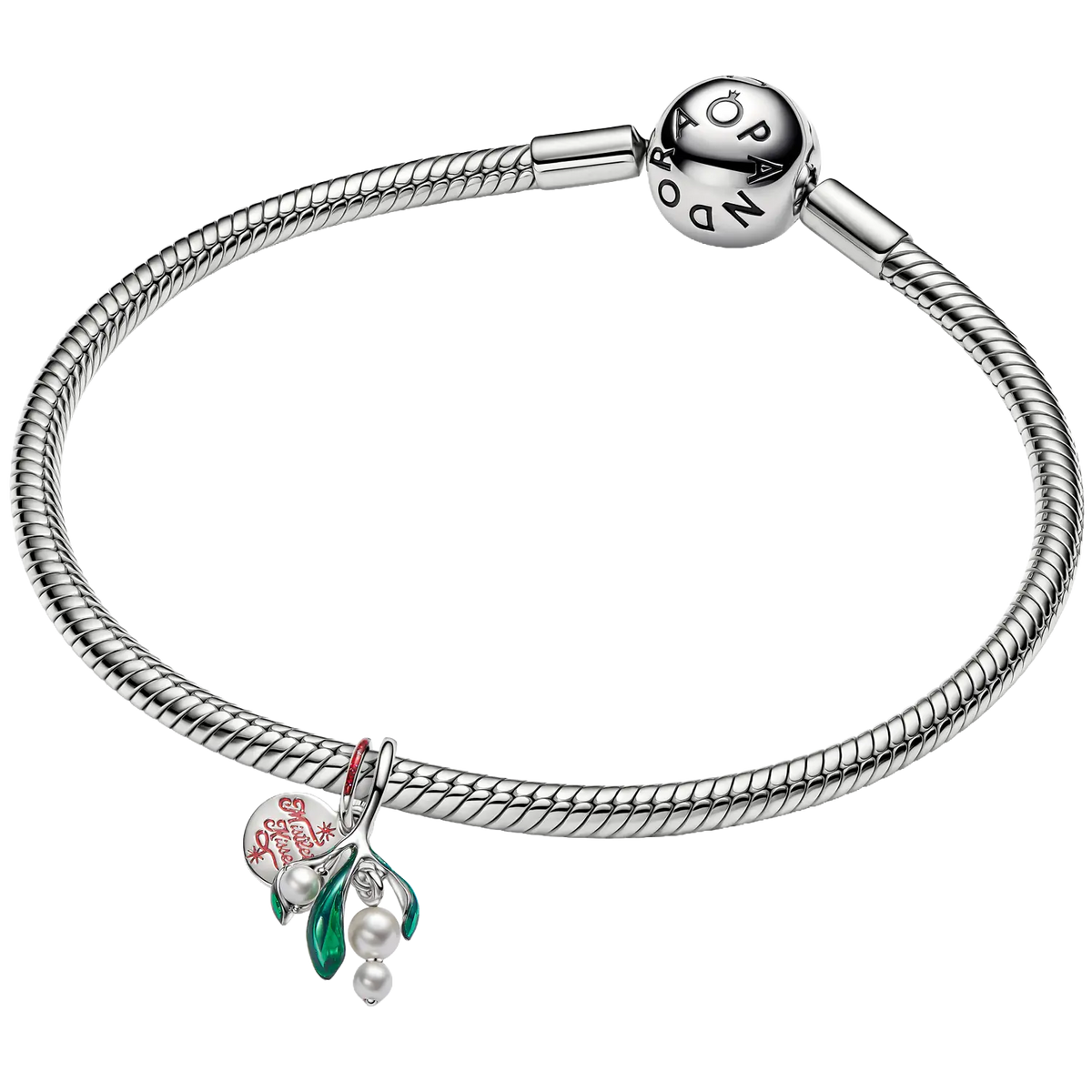 Pandora Moments Mistelzweig Charm-Anhänger