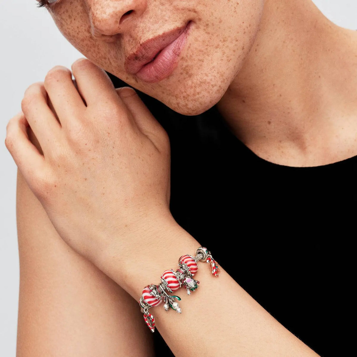 Pandora Mistelzweig Charm-Anhänger