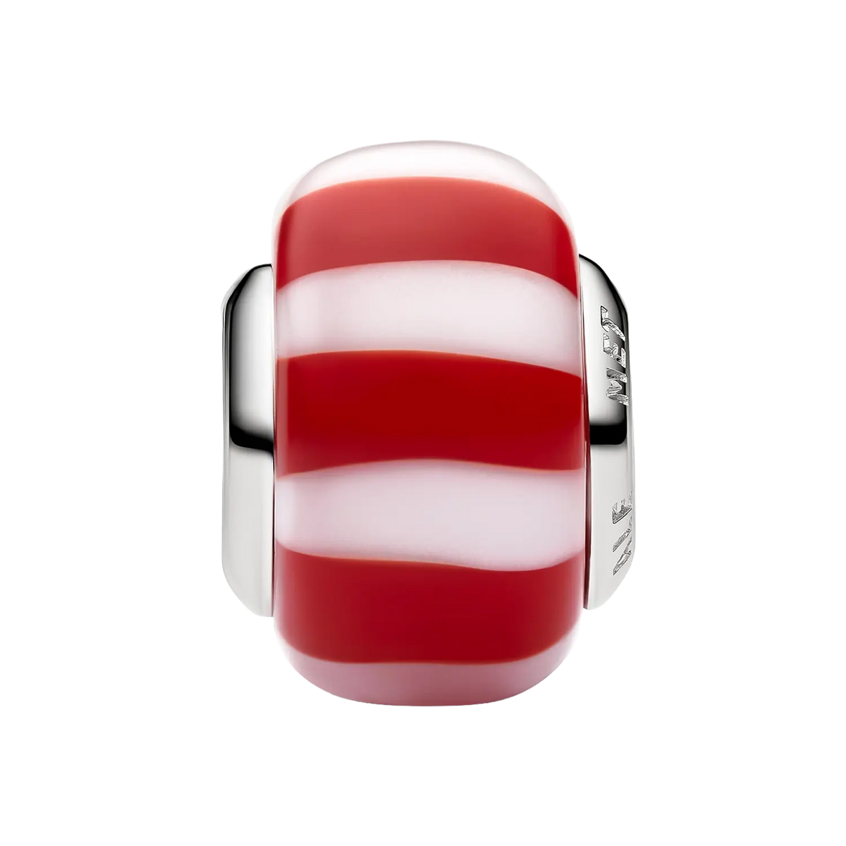 Pandora Moments Rotes Pfefferminz Murano-Glas Charm