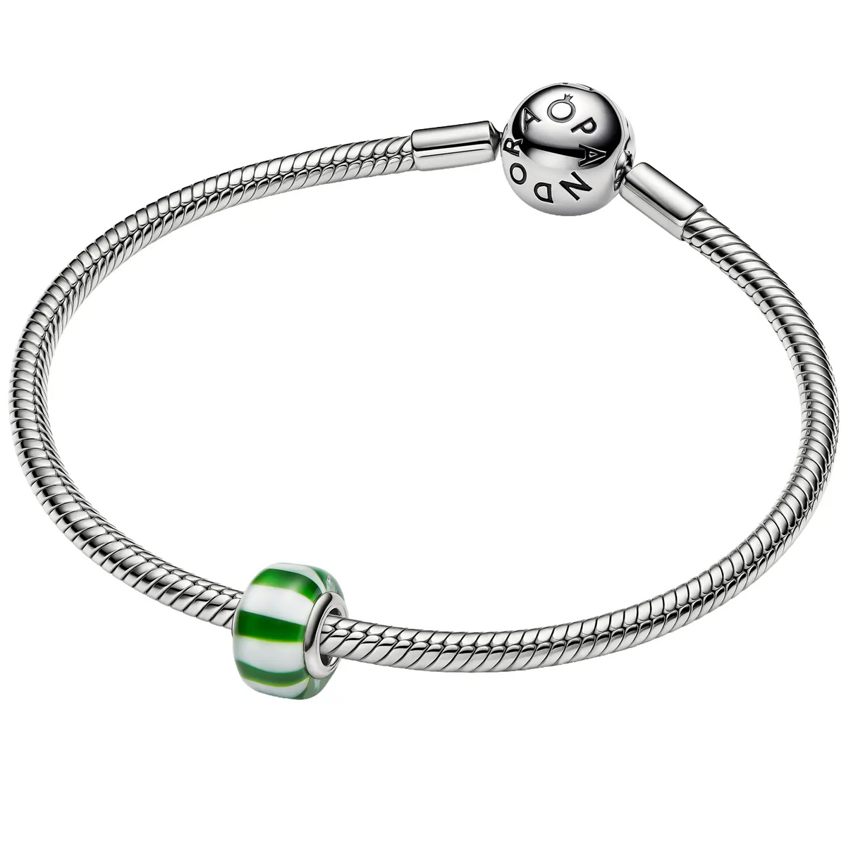 Pandora Moments Grünes Pfefferminz Murano-Glas Charm