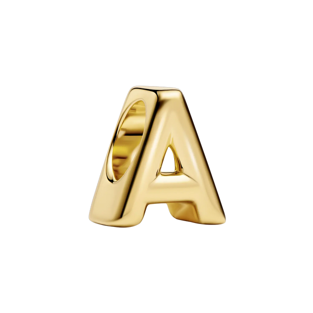 Pandora Buchstabe A Alphabet-Mini-Charm