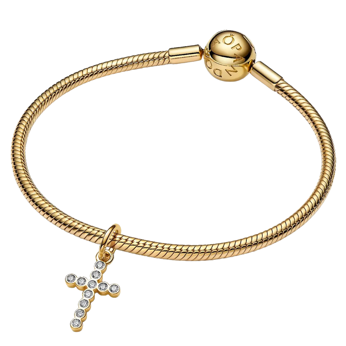 Pandora Moments Kreuz Charm-Anhänger
