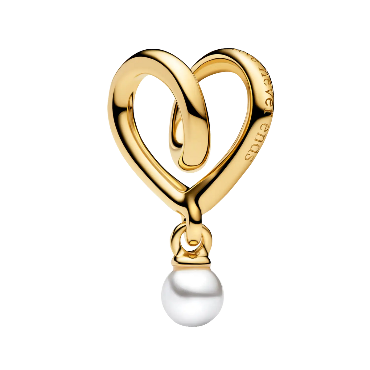 Pandora Eingehülltes Herz Charm