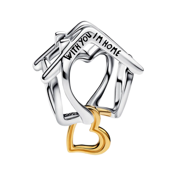 Pandora Haus & Herz Charm