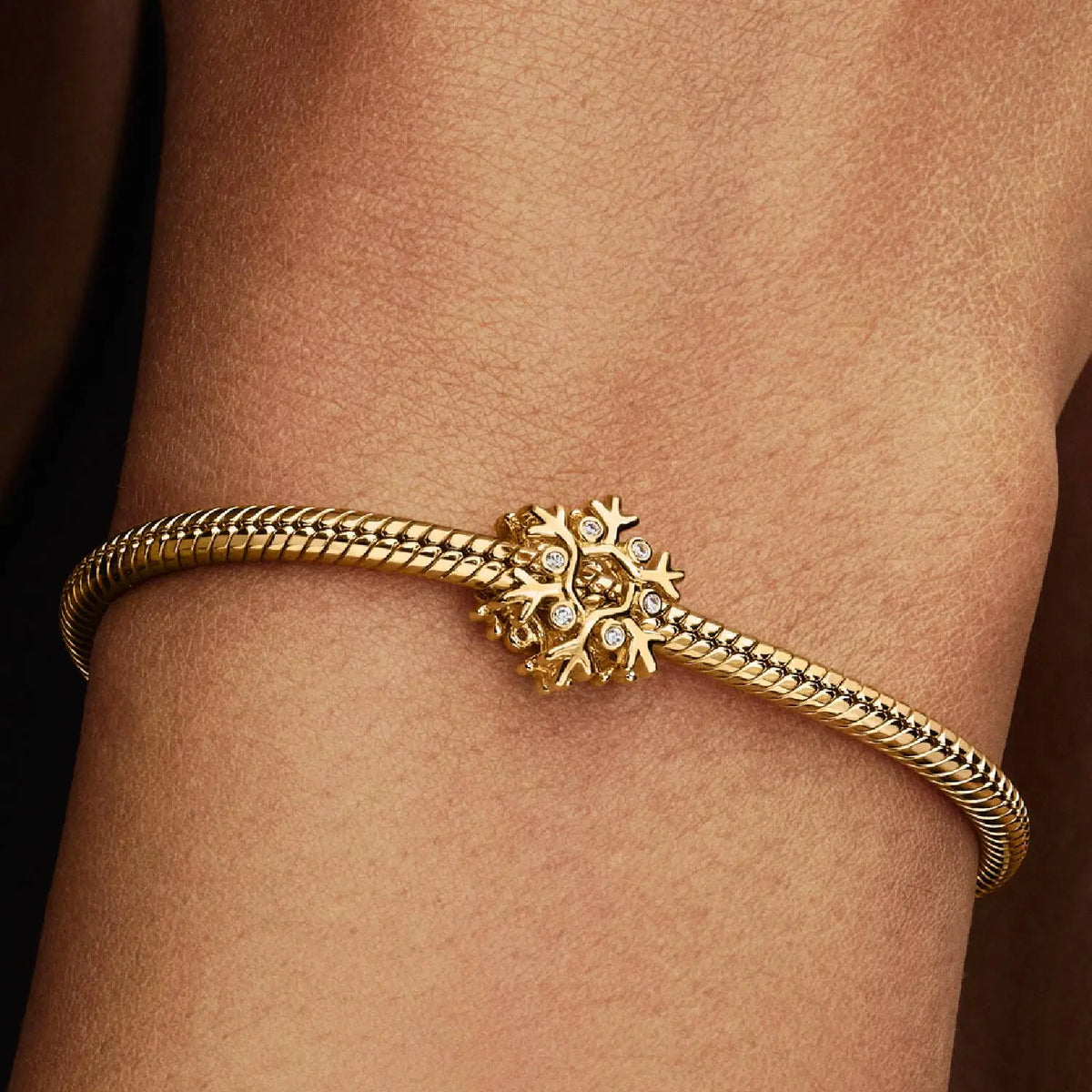 Pandora Moments Schneeflocke Charm Limited Edition