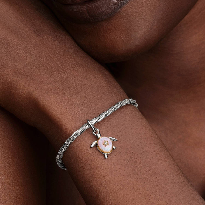 Pandora Rosa Meeresschildkröten-Anhänger Charm