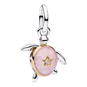 Pandora Rosa Meeresschildkröten-Anhänger Charm
