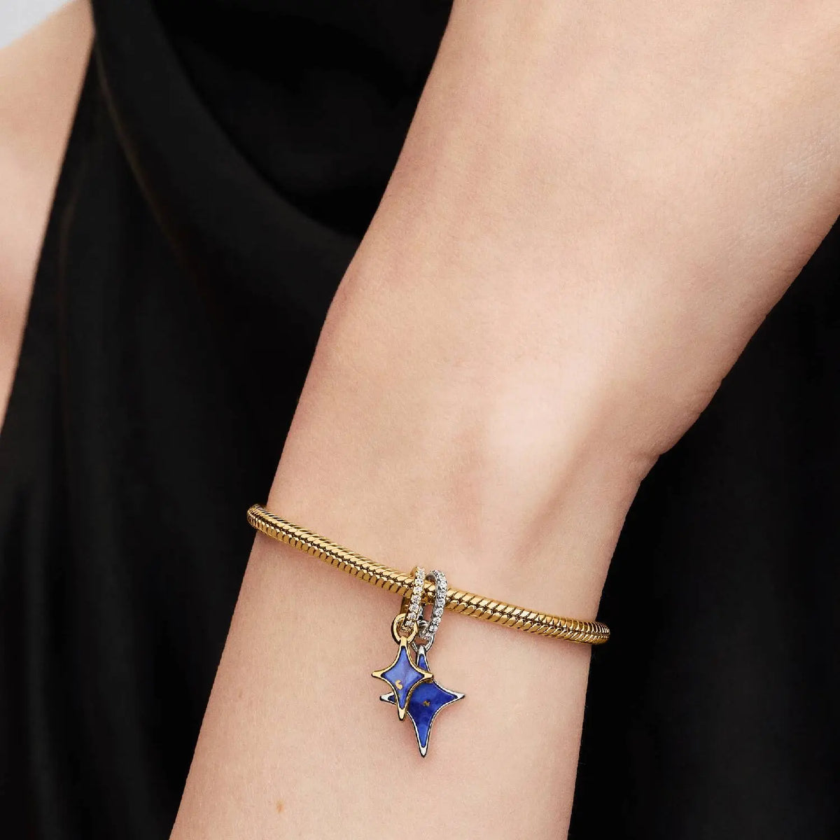 Pandora Teilbare Sterne Doppel-Charm-Anhänger