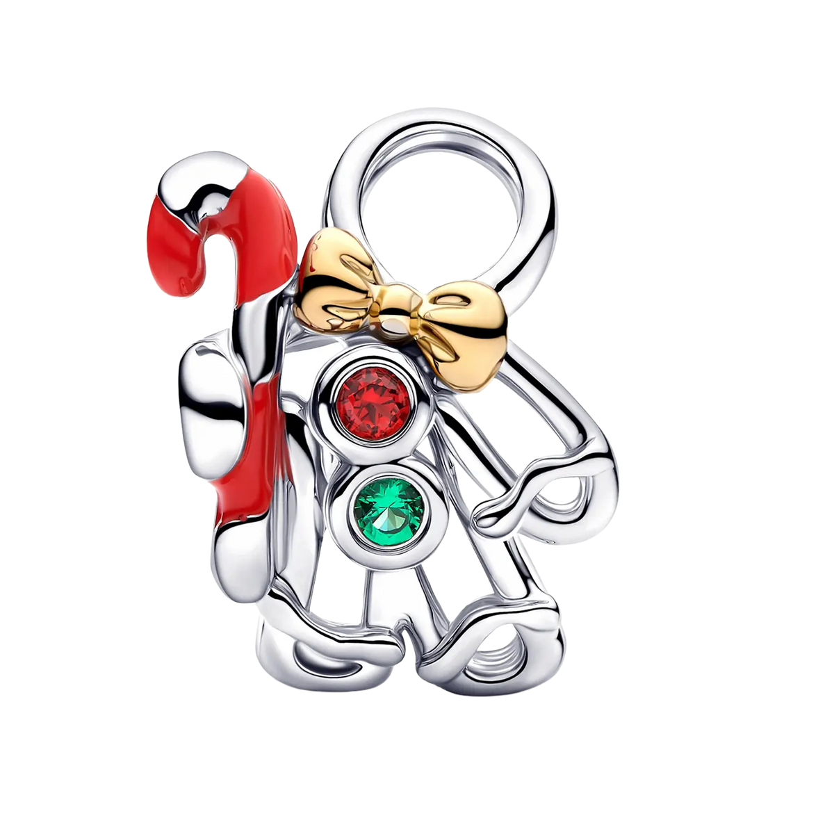 Pandora Moments Lebkuchenmann Offen gearbeitetes Charm