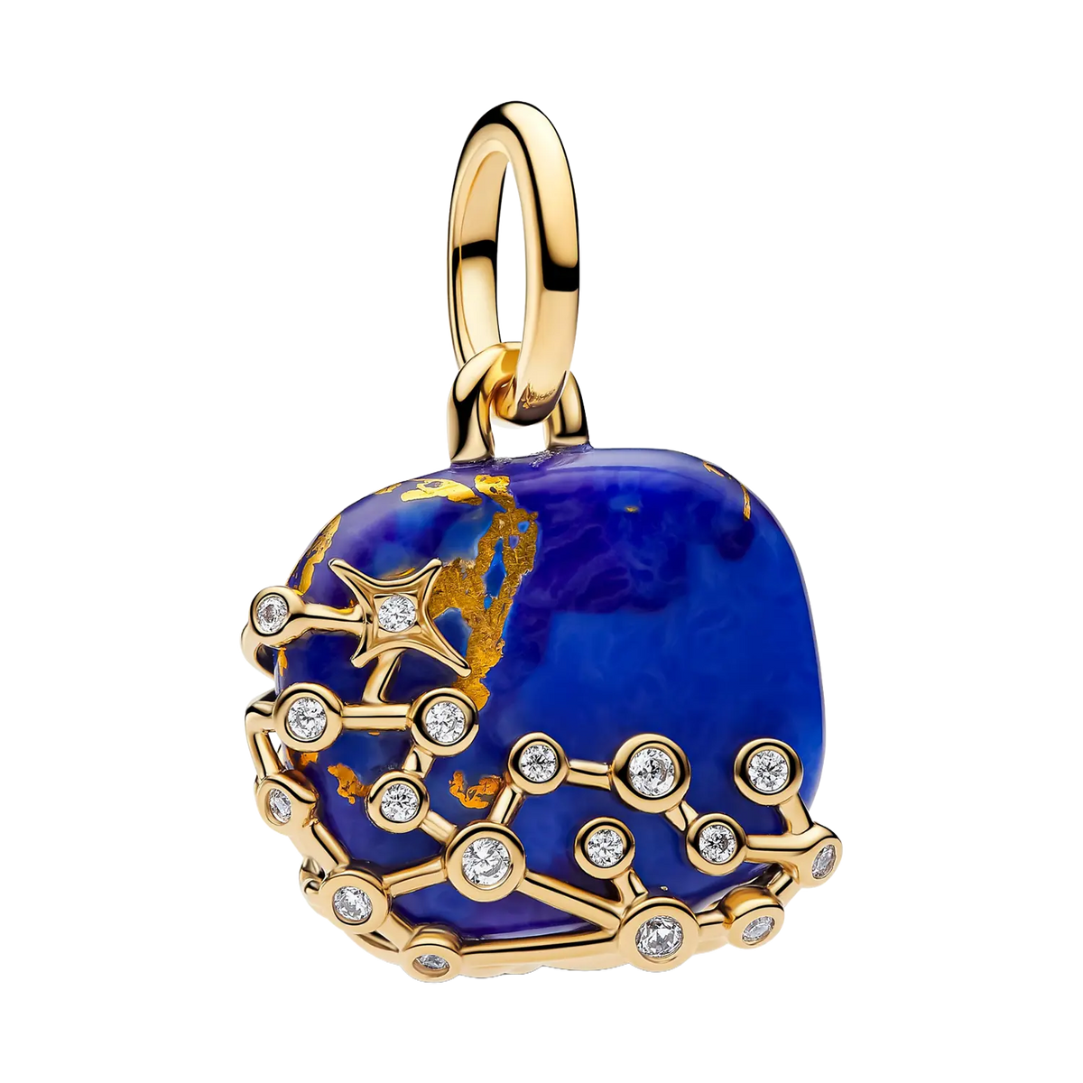 Pandora Moments Himmlische Blaue Sternenkonstellation Charm-Anhänger