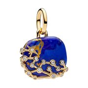 Pandora Moments Himmlische Blaue Sternenkonstellation Charm-Anhänger