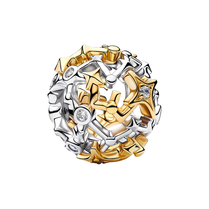 Pandora Moments Sternbild Offen gearbeitetes Charm