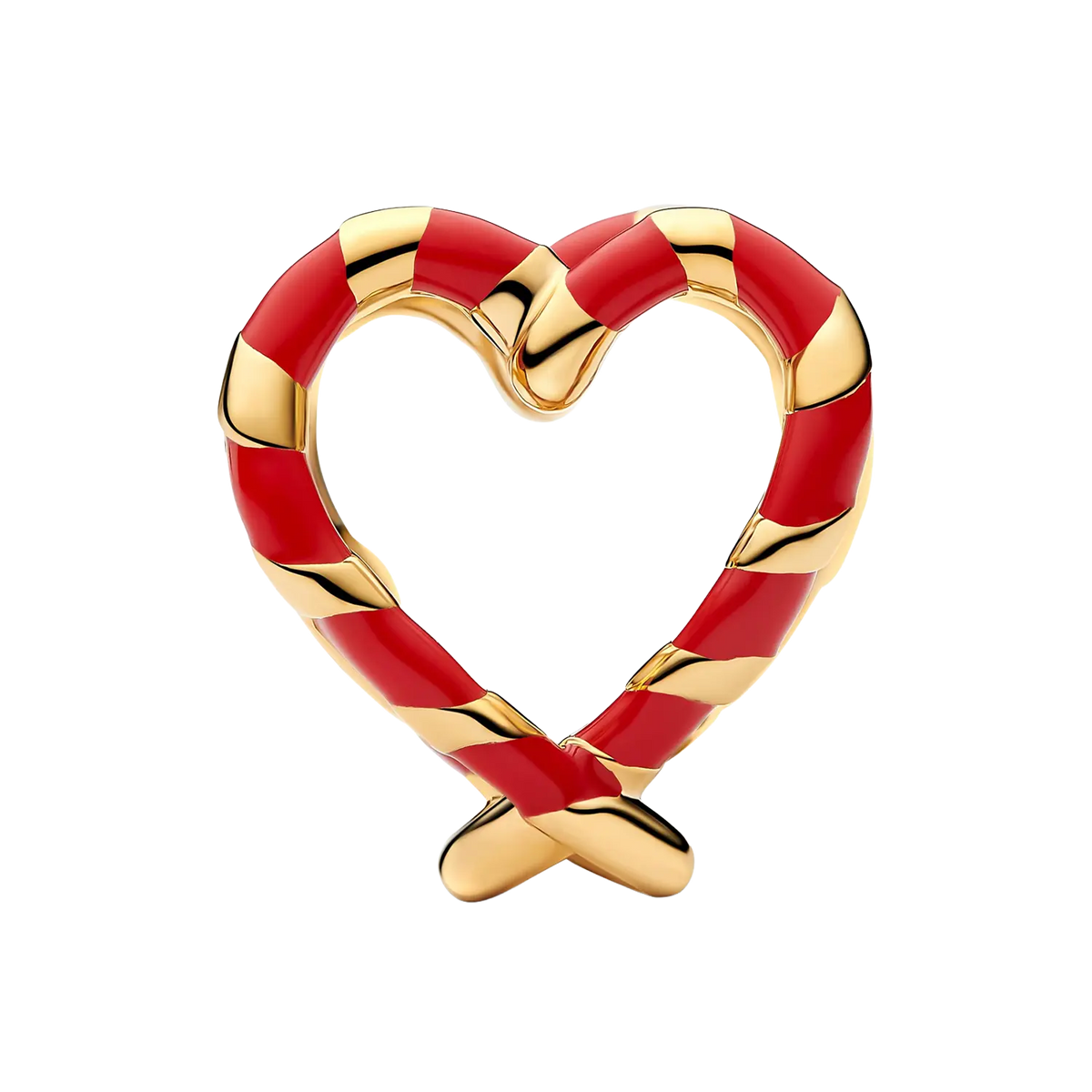 Pandora Moments Zuckerstangen-Herz Offen gearbeitetes Charm