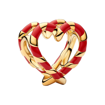 Pandora Moments Zuckerstangen-Herz Offen gearbeitetes Charm