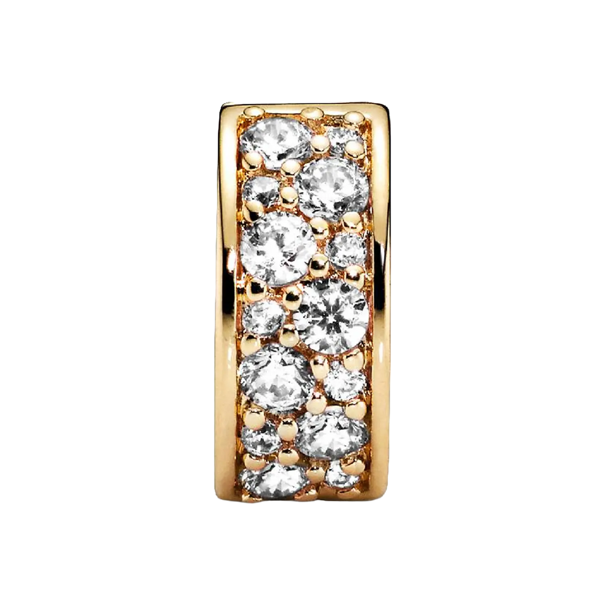 Pandora Moments Klarer Pavé Clip-Charm