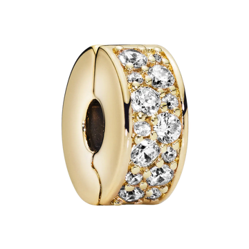 Pandora Moments Klarer Pavé Clip-Charm