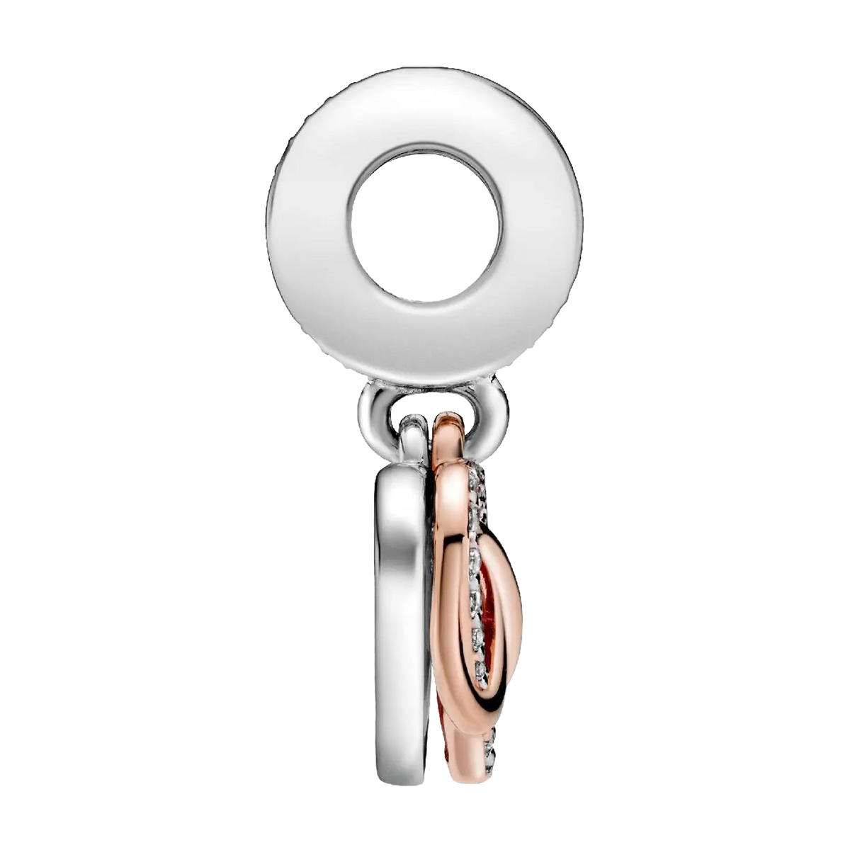 Pandora Moments Funkelndes Unendlichkeits-Herz Charm-Anhänger