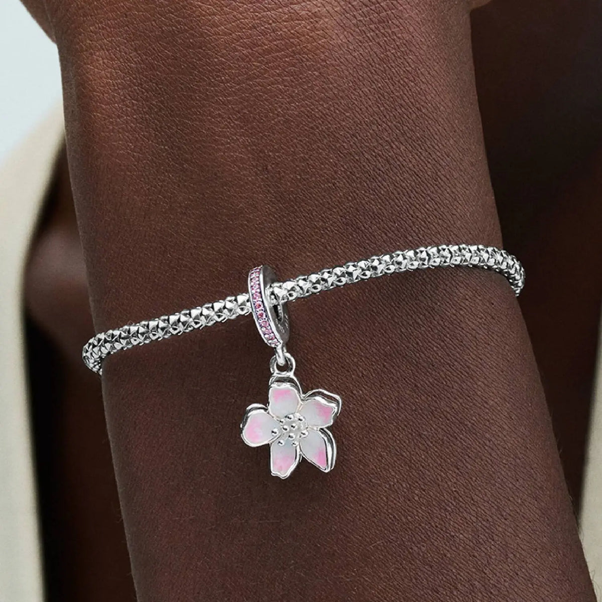 Pandora Moments Kirschblüten Charm-Anhänger