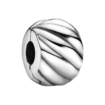 Pandora Moments Polierter Gefiederter Clip-Charm