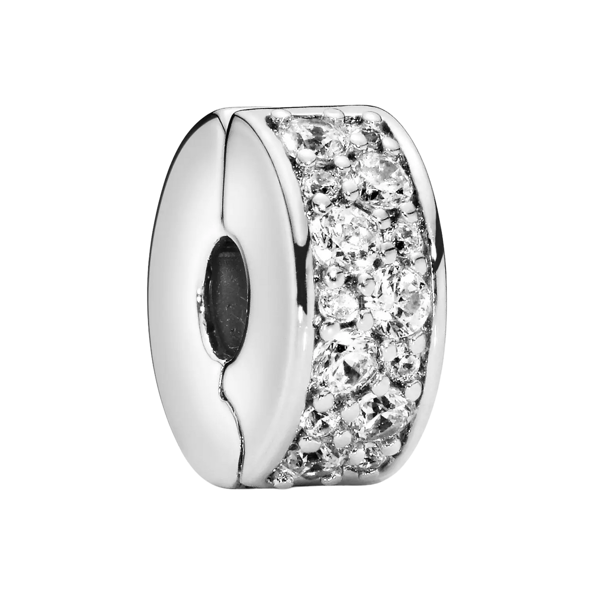 Pandora Moments Klarer Pavé Clip-Charm
