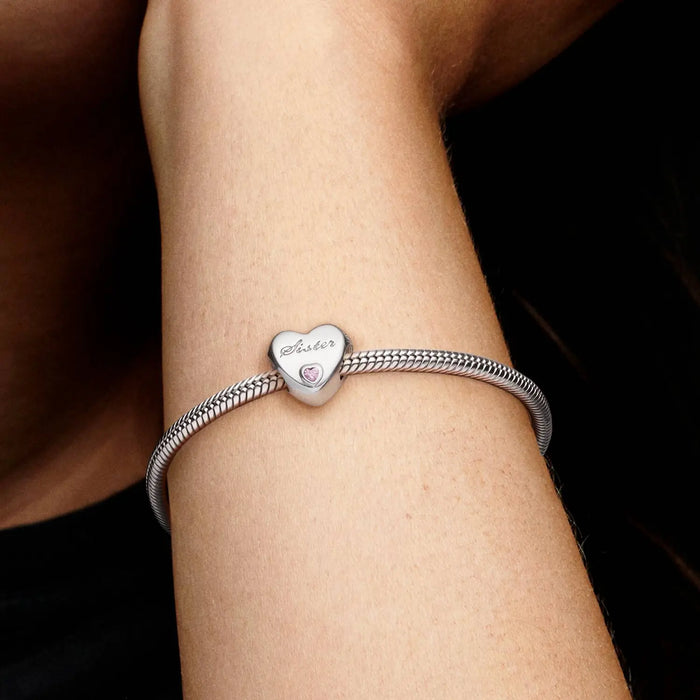 Pandora Moments Schwesterherz Charm