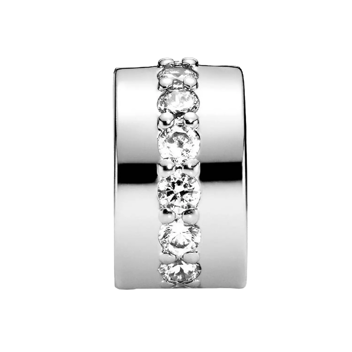 Pandora Moments Klare Funkelnde Linie Clip-Charm