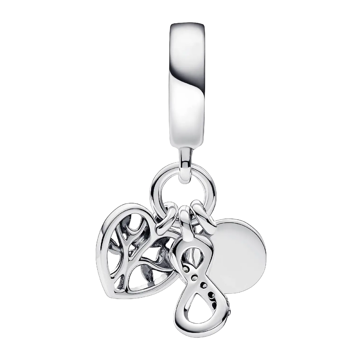 Pandora Moments Family Infinity Triple Charm-Anhänger