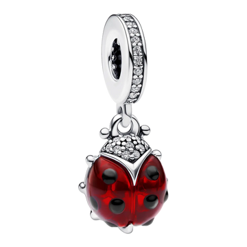 Pandora Moments Roter Marienkäfer Charm-Anhänger
