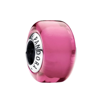 Pandora Moments Rosafarbenes Murano-Glas Mini-Charm