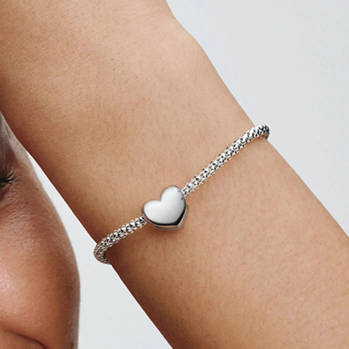 Pandora Moments Be Love Gravierbares Herz Charm