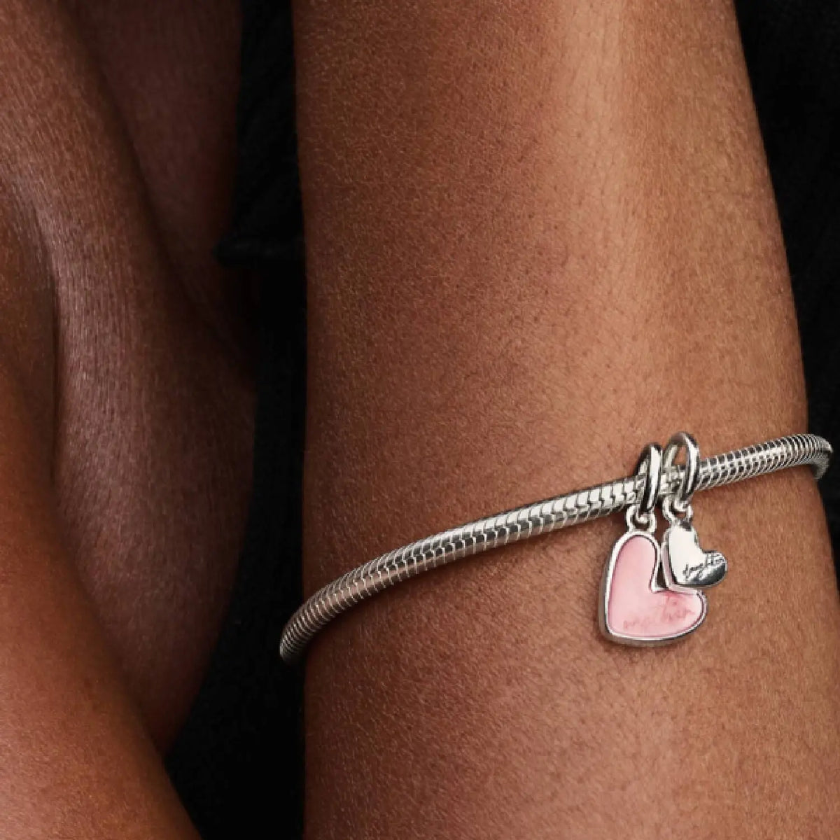 Pandora Teilbarer Mutter & Tochter Charm-Anhänger