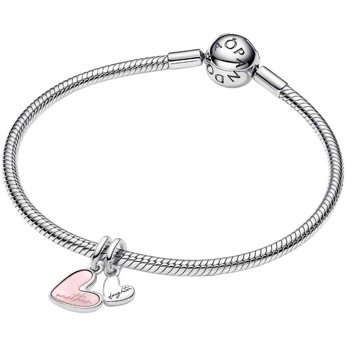 Pandora Teilbarer Mutter & Tochter Charm-Anhänger