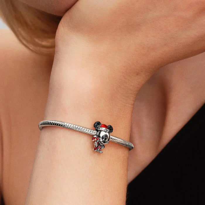 Pandora Moments Disney Micky Maus Weihnachten Charm