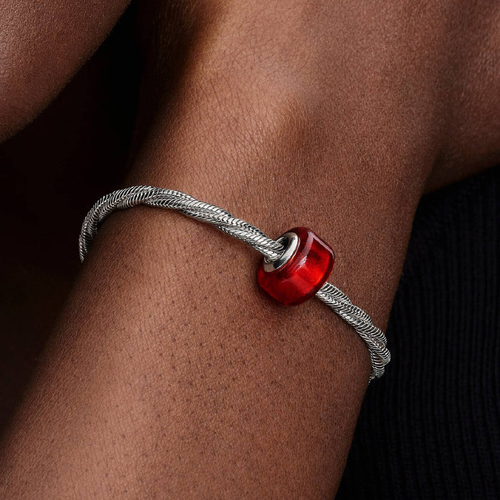 Pandora Rotes Murano-Glas-Charm