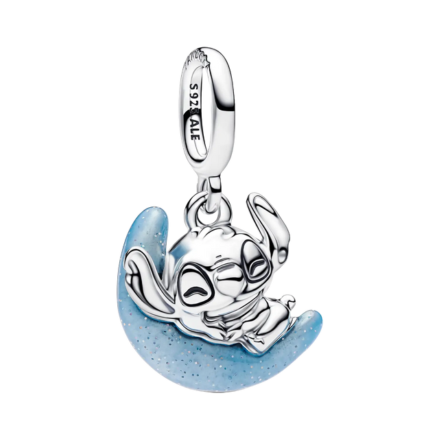 Pandora Disney Stitch Leuchtender Mond Charm-Anhänger Limited Edition